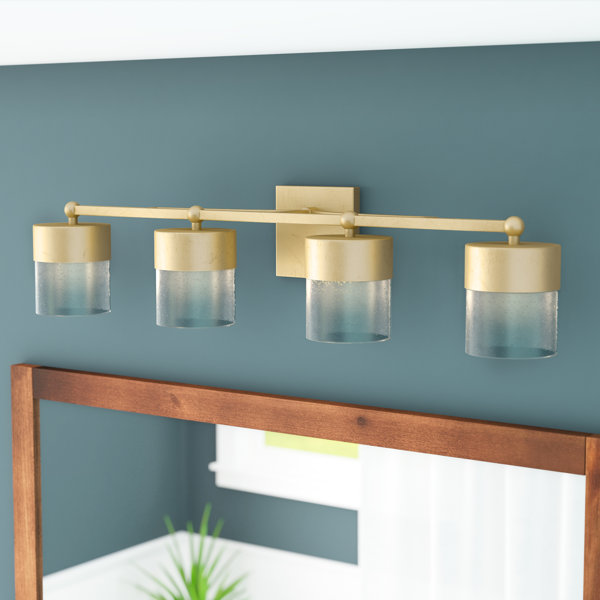 Everly Quinn Ozella 4Light Vanity Light & Reviews Wayfair